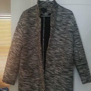 Banana republic open-style oversized coat